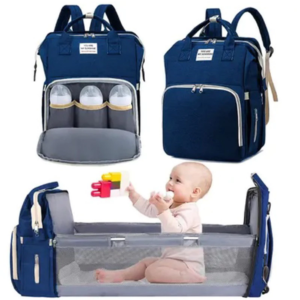 A Mochila Bolsa Maternidade Térmica Impermeável Vira Berço é a solução completa para mães e pais modernos. Com amplo espaço, compartimentos térmicos, design impermeável e a função berço portátil, ela organiza fraldas, mamadeiras, roupinhas e itens do bebê com praticidade e conforto. Ideal para passeios, viagens e o dia a dia, garante segurança, organização e estilo em um único acessório.