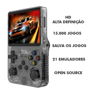 Console Portátil R36S + de 15.000 Jogos