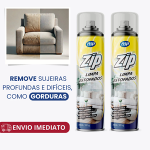 Kit 2 Limpa Estofados Spray Zip 300ml My Place Carro Sofá Tapete Colchão Almofada