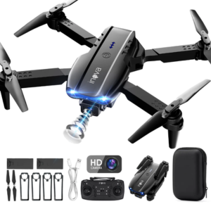 INOVA Drone Com Camera Drone Profissional 1080p Alta Distância Sensores Anti Obstáculo Drone dobrável HD e 2 baterias