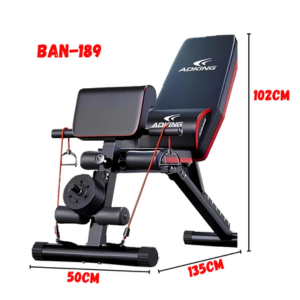Banco Banqueta Musculação Academia Regulável e Drobrável 500KG 6x1 Fitness Reto Declinado Inclinado 7 Graus P/ Academia